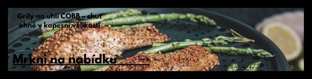 uhlí grily COBB – banner katgorie - výkon sbalený na cesty